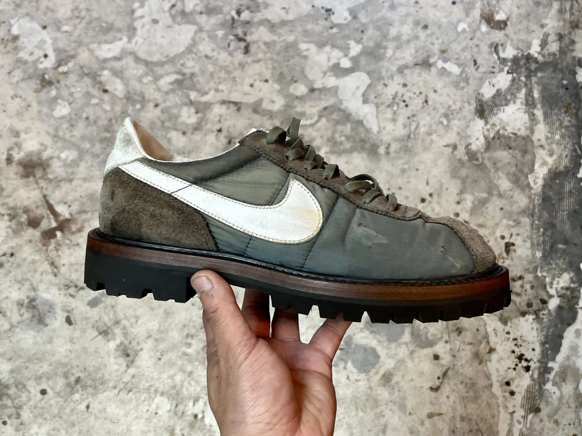 NIKEコルテッツのソール交換 - 靴修理RADIAN名古屋