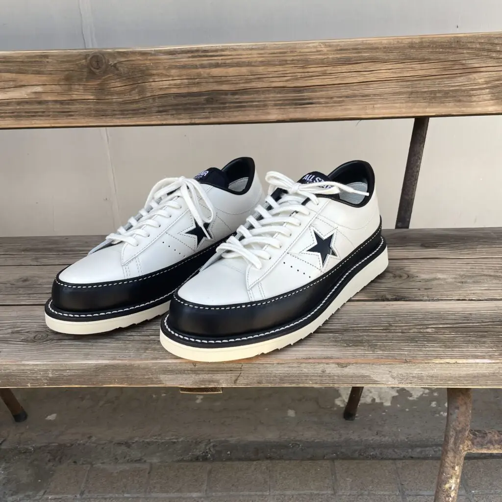 コンバース・ワンスターのスニーカーソール交換修理 - 靴修理RADIAN名古屋