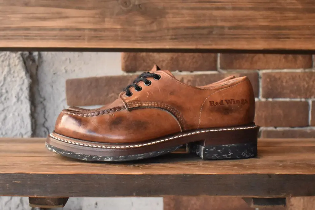 レッドウィング・オックスフォードをドクターソールでヴィンテージ風