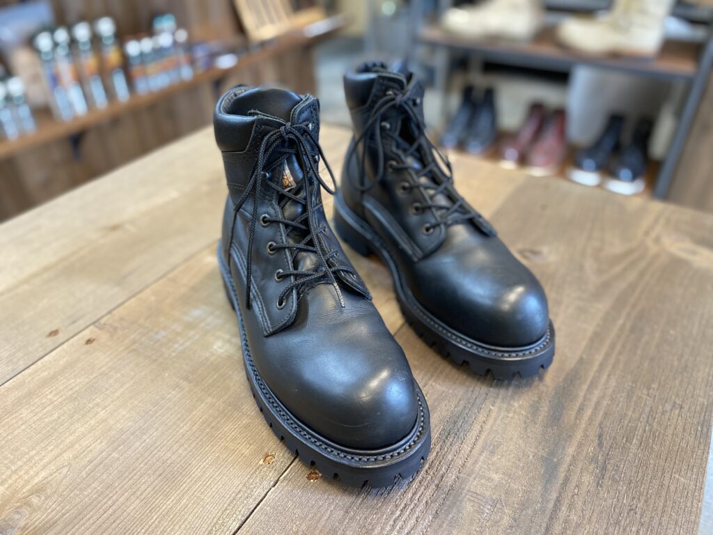 【ほぼ新品】REDWING　スーパーソール　ブラック靴/シューズ