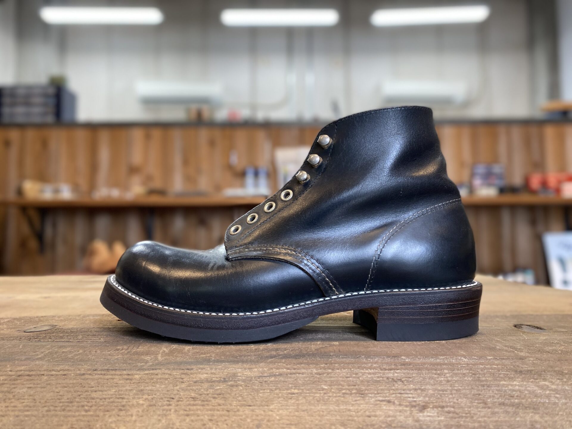 箱付 RED WING 8165  アイリッシュセッター ブーツ 黒 27cm画像にて自己判断でお願いします