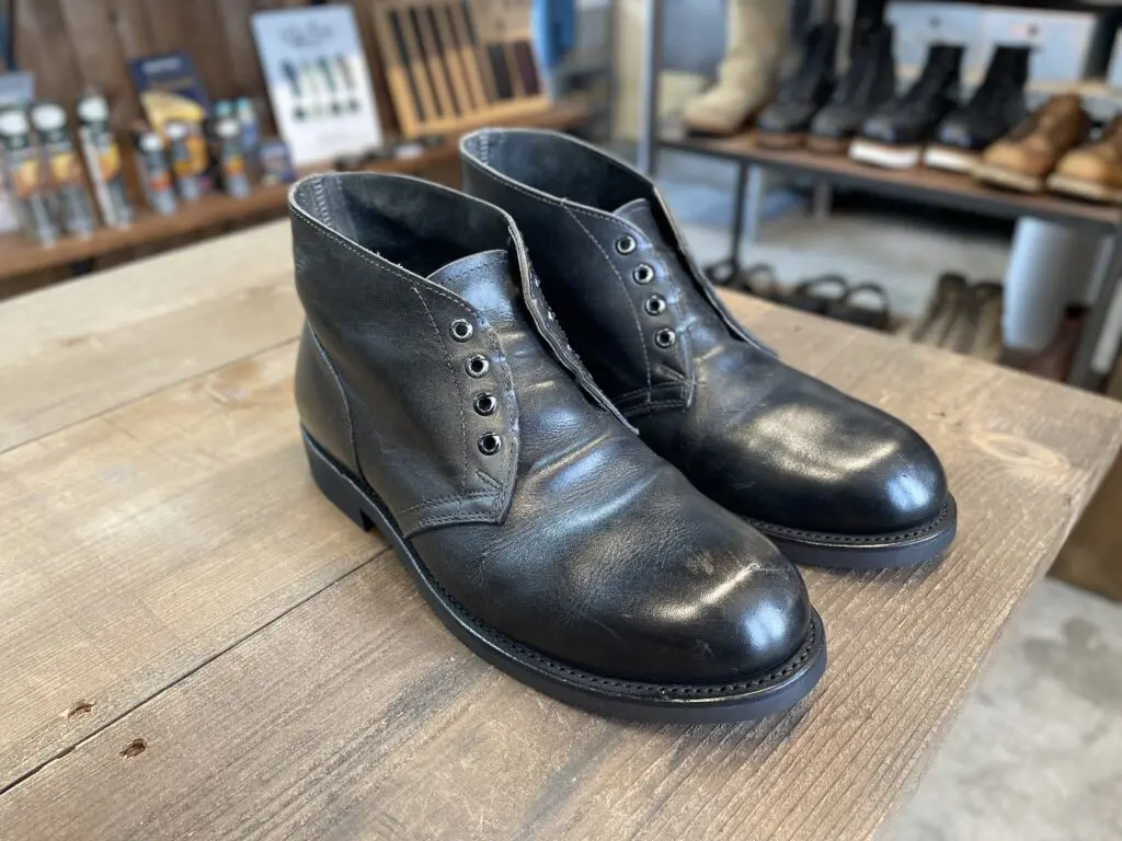 U.S.NAVY チャッカブーツを再生 - 靴修理RADIAN名古屋