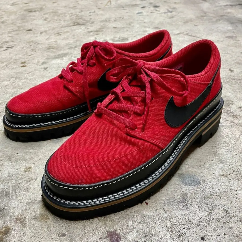 NIKE SB スニーカーのビブラム100カスタム - 靴修理RADIAN名古屋