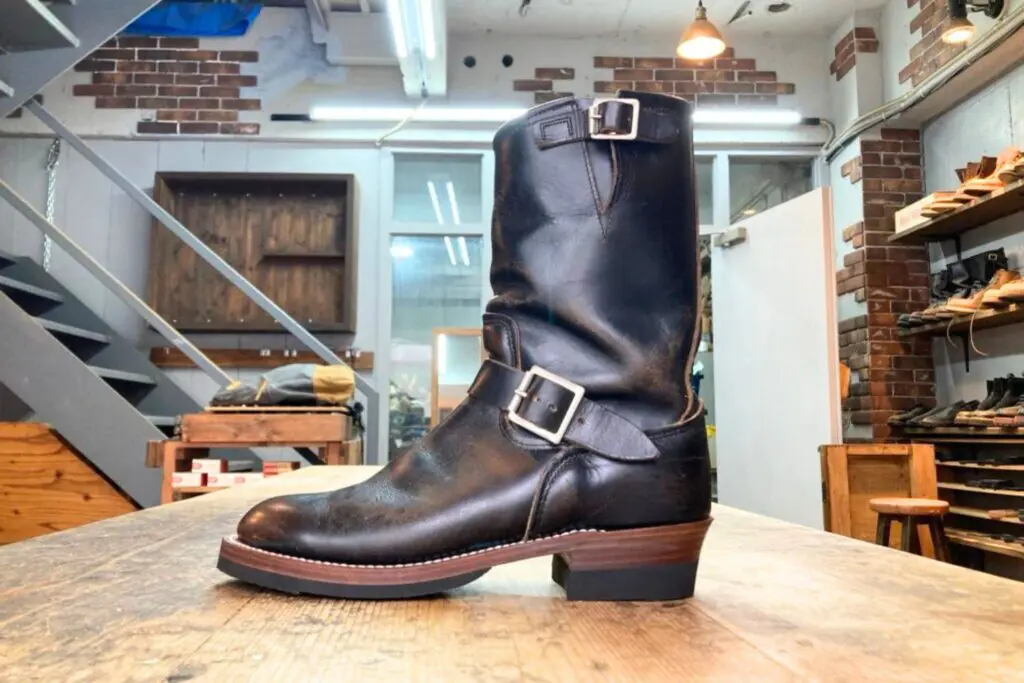 RED WING エンジニアブーツ US12EE ソールカスタム スチール抜き