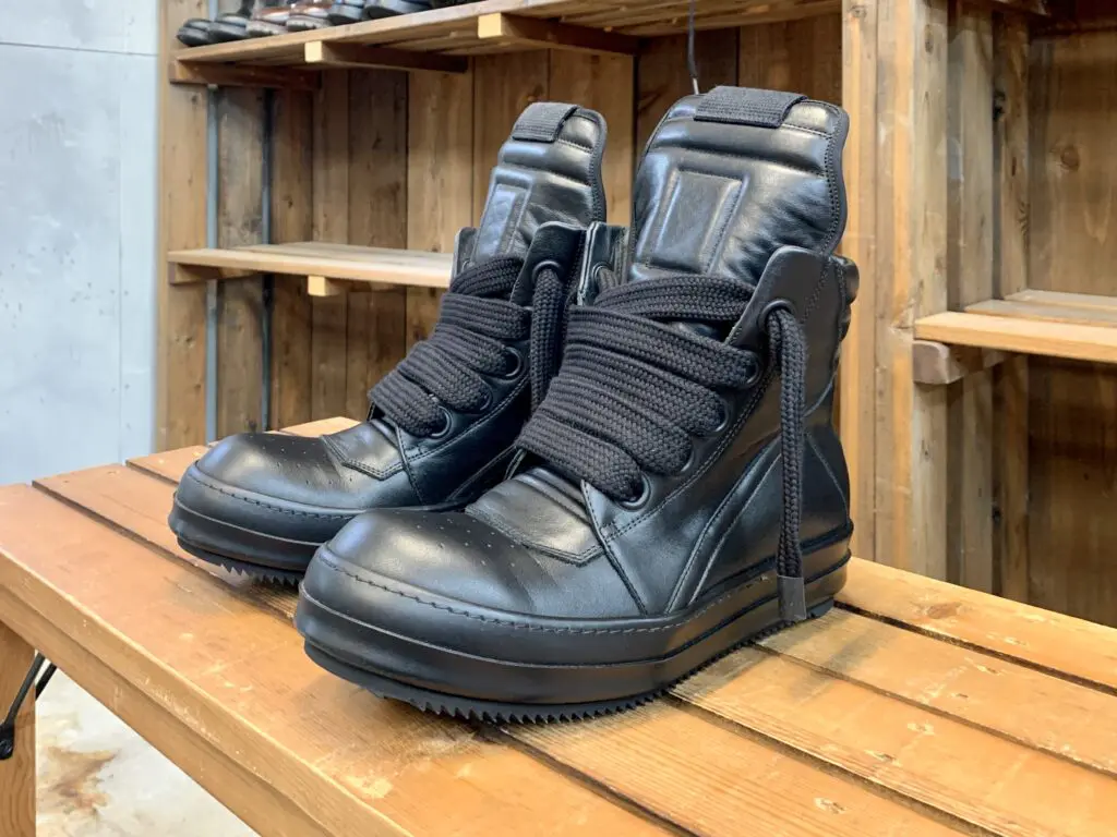 【Rick Owens】リックオウエンス GEOBASKET ×Vibram342 ソール補強で耐久性アップ - 靴修理RADIAN名古屋