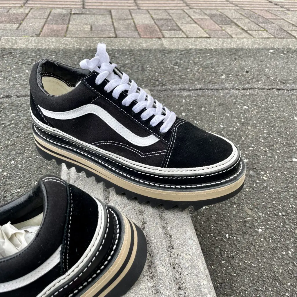 バンズ(VANS)オールドスクールのソールカスタム - 靴修理RADIAN名古屋