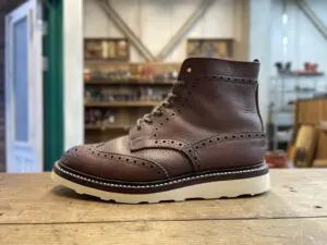 【富樫】Tricker'sレンガソールカスタム カントリーブーツ　ビブラム 富樫様専用】Tricker'sレンガソールカスタム カントリーブーツ