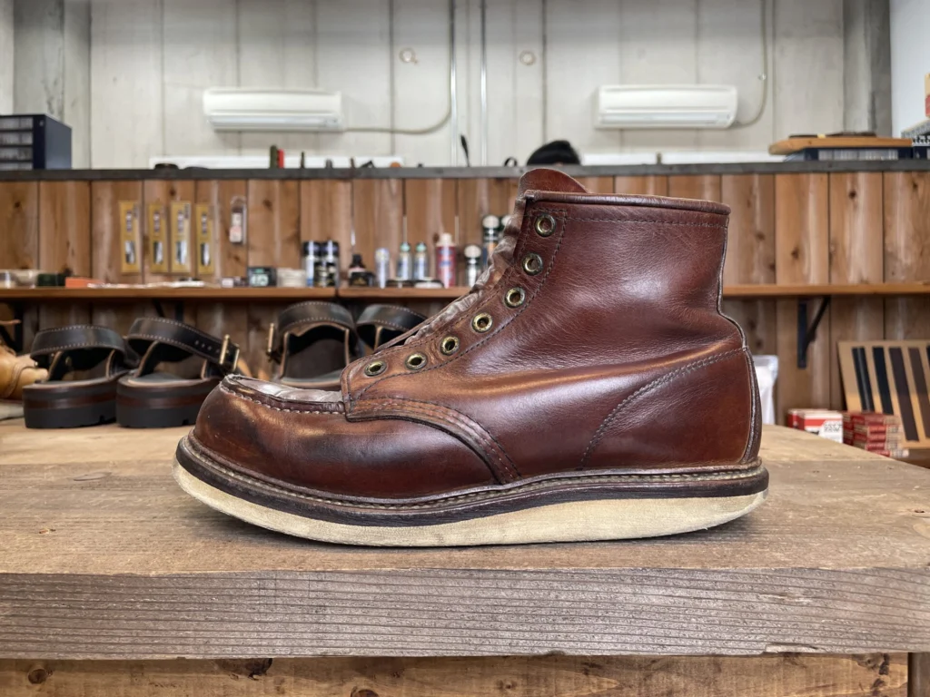 ビブラム100ハニーという選択肢。レッドウイング1907のカスタマイズ