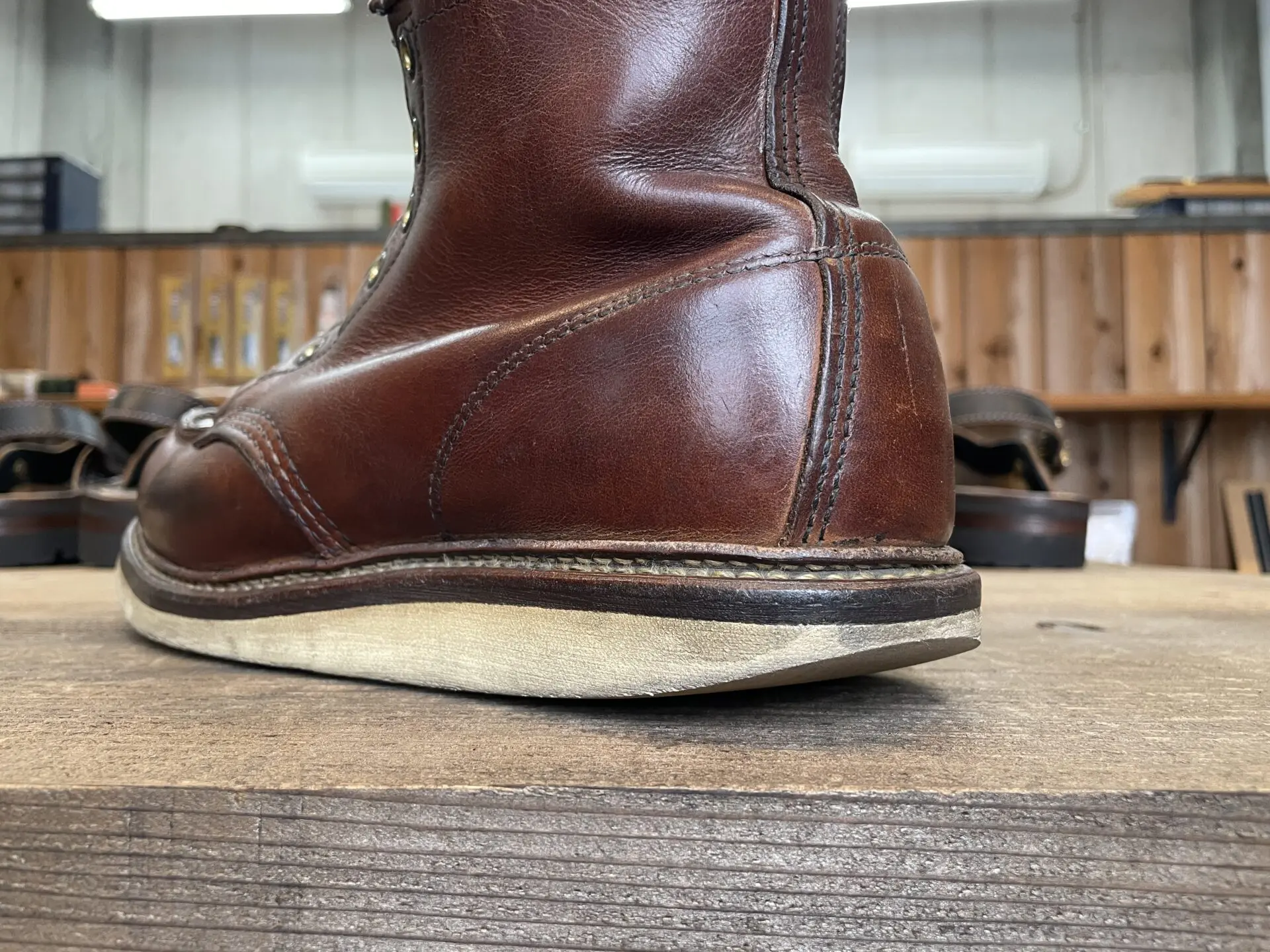 ビブラム100ハニーという選択肢。レッドウイング1907のカスタマイズ