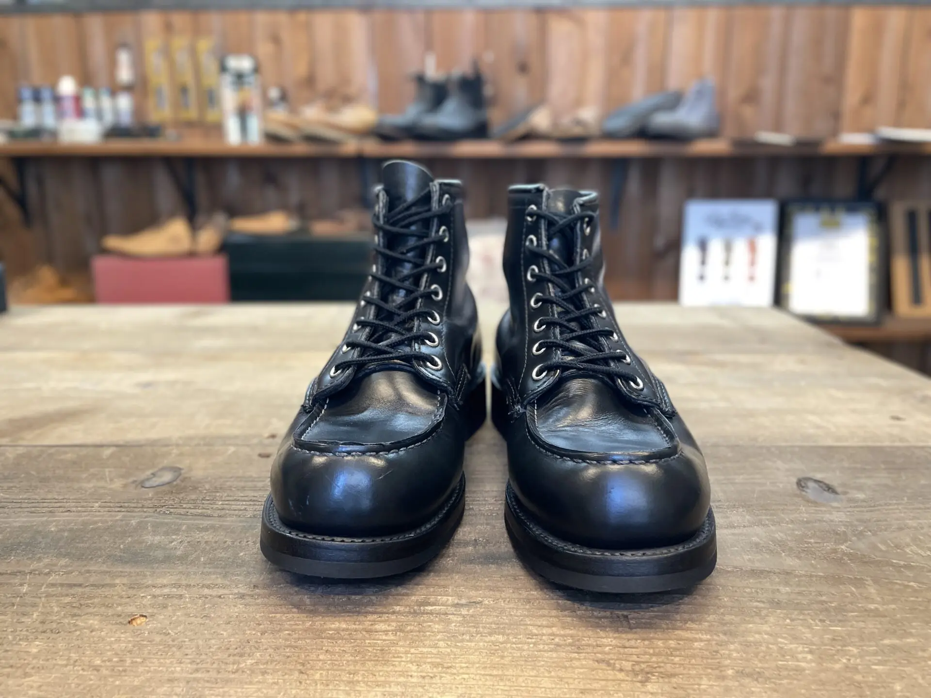 アイリッシュセッターをDr.Soleでオールブラック仕様へ！ - 靴修理