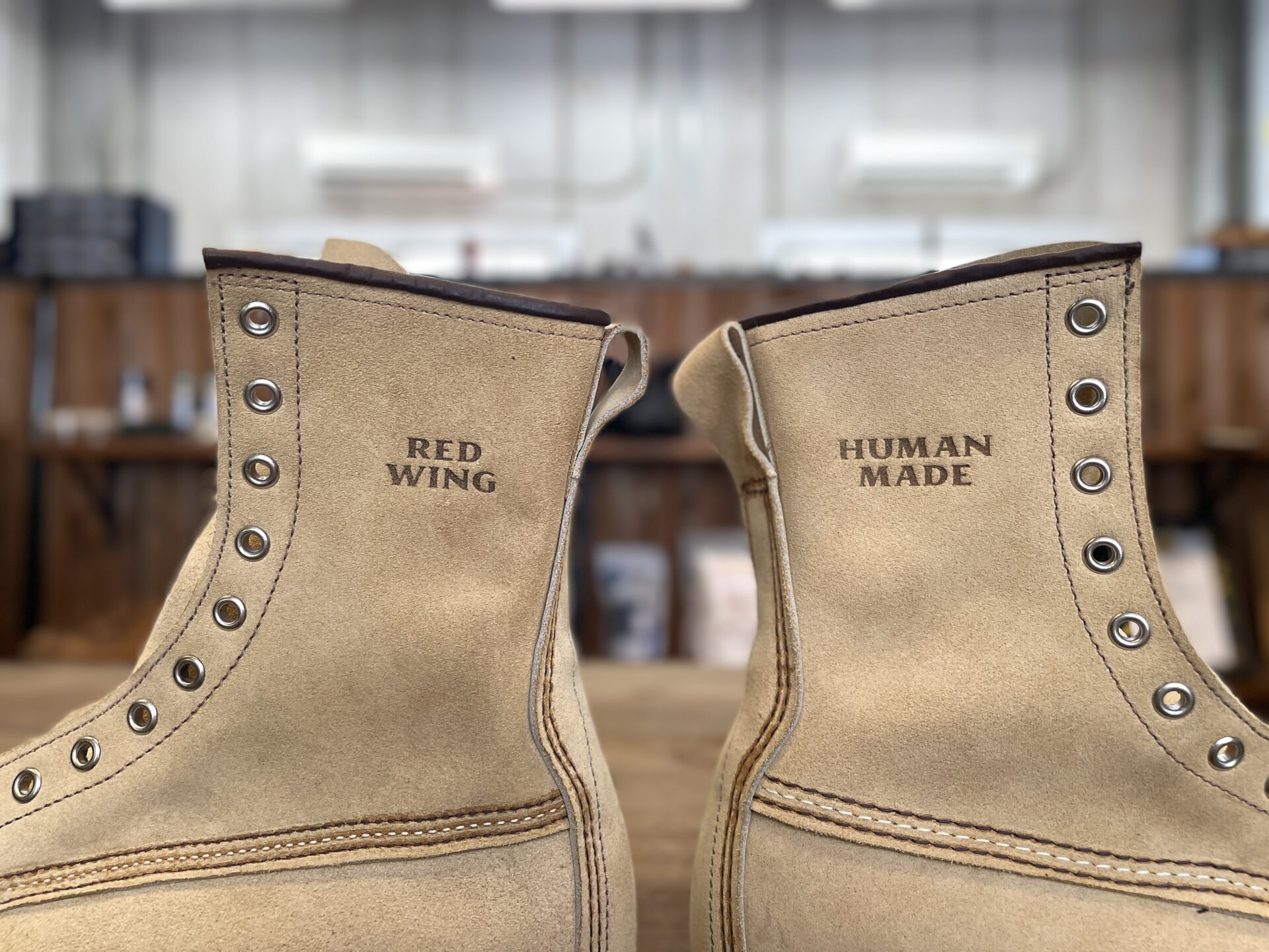RED WING HUMAN MADE コラボレーション ブーツ
