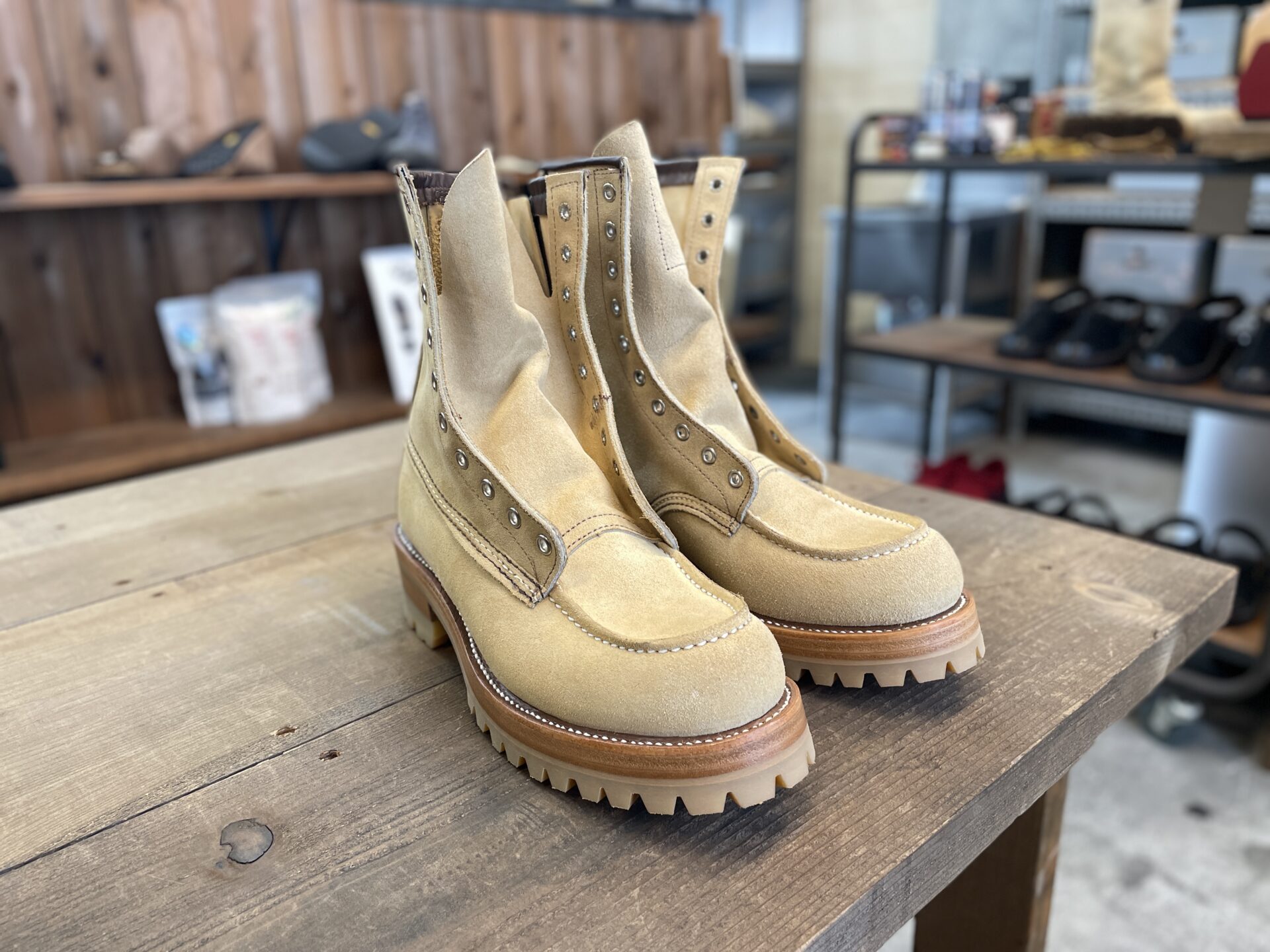 RED WING HUMAN MADE Vibram100 ハニー カスタム 完成
